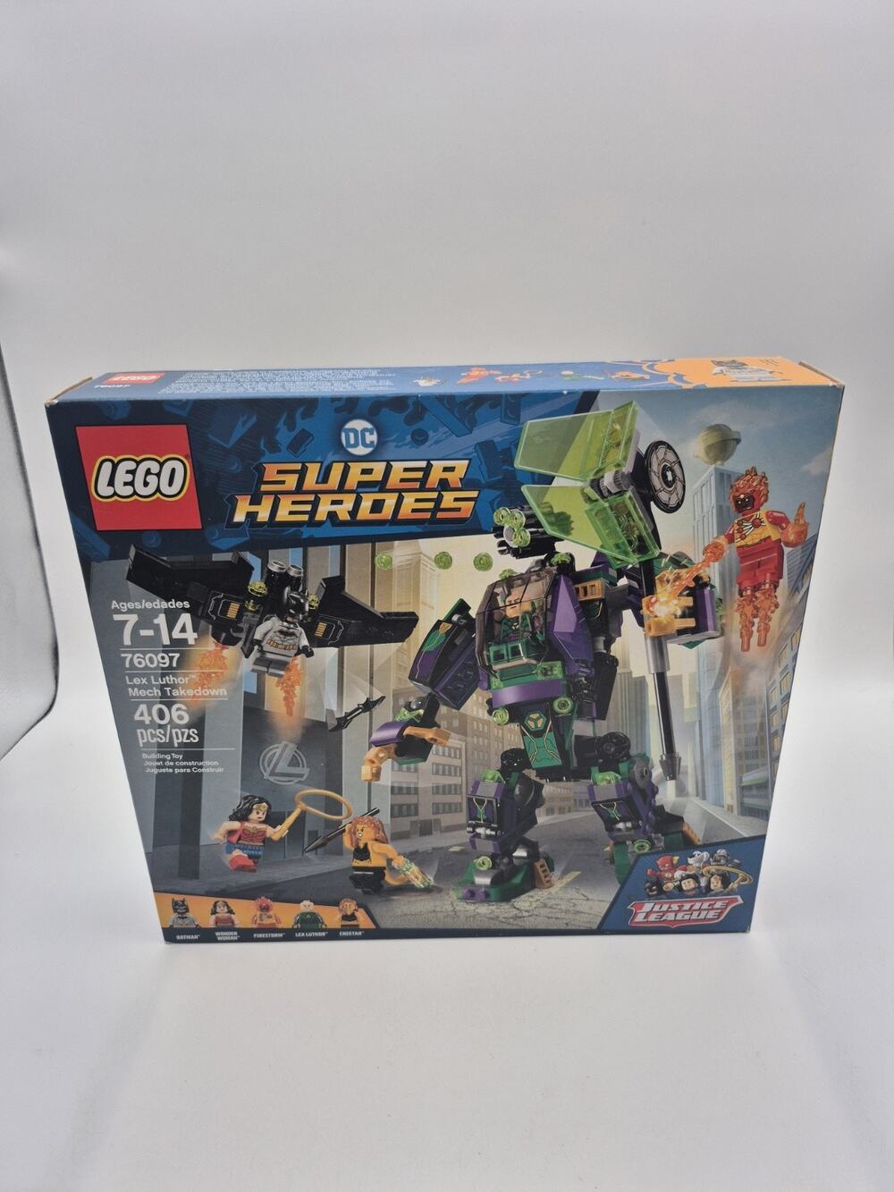 LEGO DC Comics Super Heroes: Lex Luthor Mech Takedown (76097) New in Box